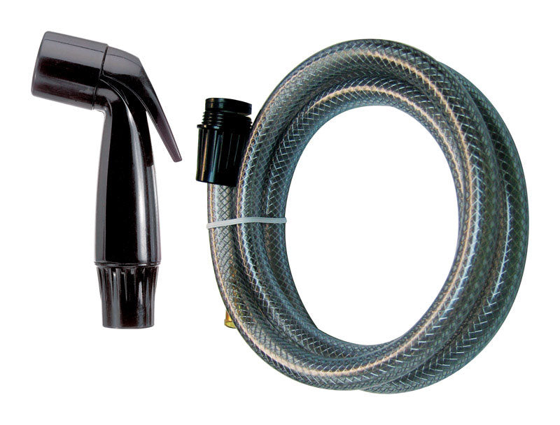 FAUCET SPRAYER BLK PLUMB