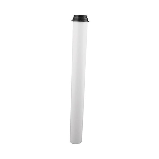 OVERFLOW TUBE WHT PLSTC