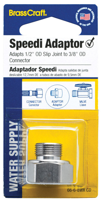 ADAPTER 3/8X1/2 BRS