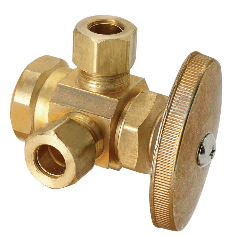 PIPE VALVE 1/2X3/8 BRS