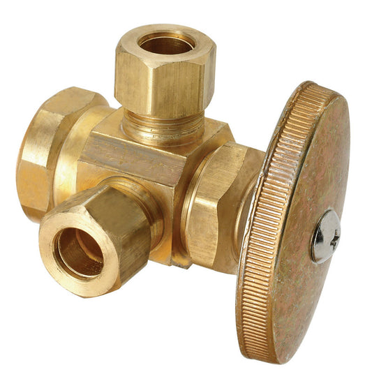 PIPE VALVE 1/2X3/8 BRS