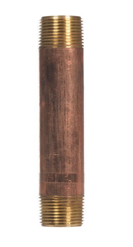 NIPPLE 1X6 REDBRS