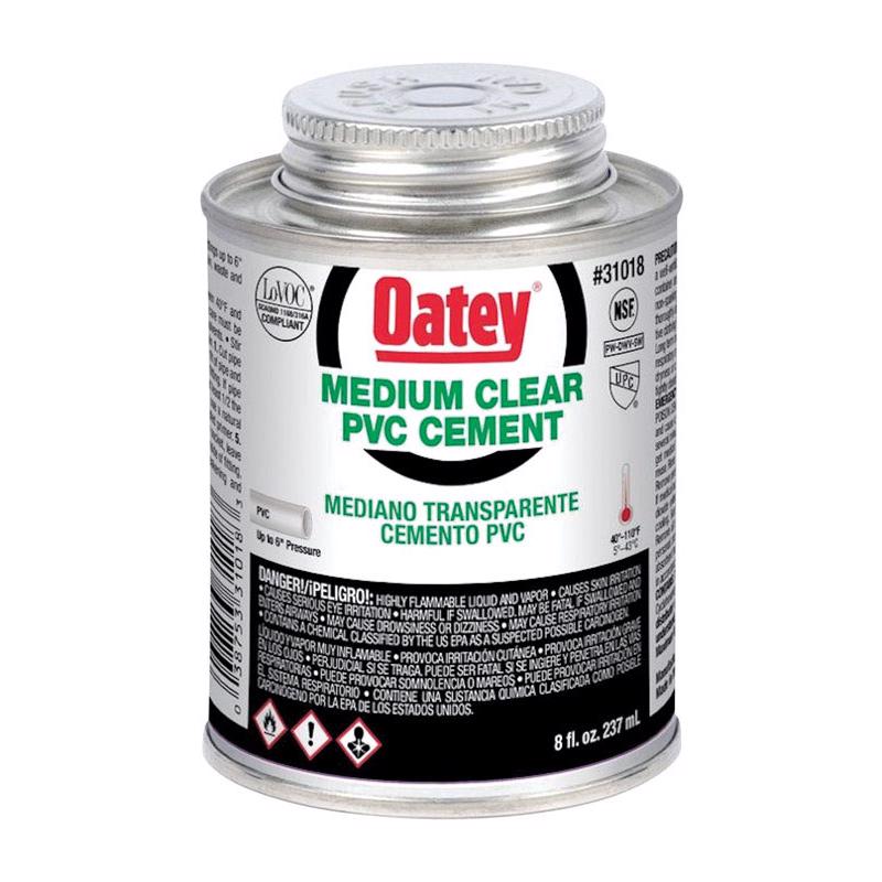CEMENT PVC 8OZ CLR
