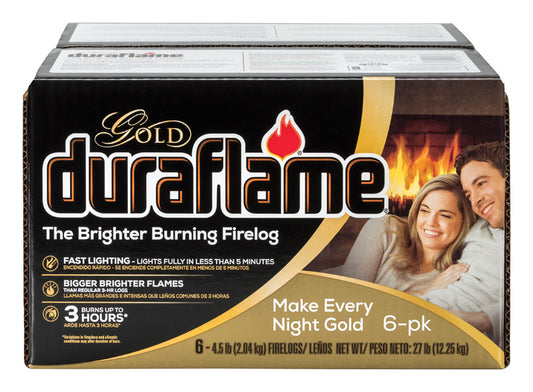 FIRELOG 3HR 6PK 4.5# DUR