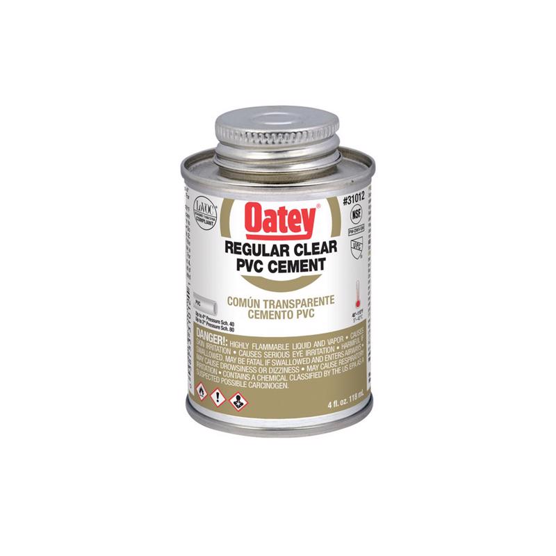 CEMENT PVC 4OZ CLR