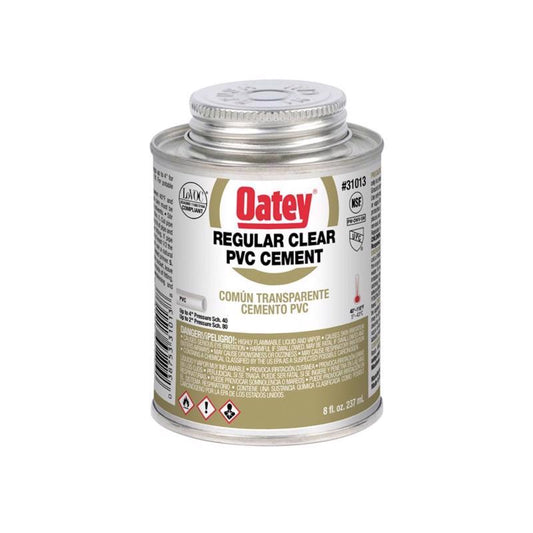 CEMENT PVC 8OZ CLR