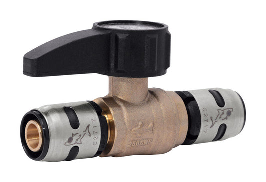BALL VALVE 1/2X1/2 BRS