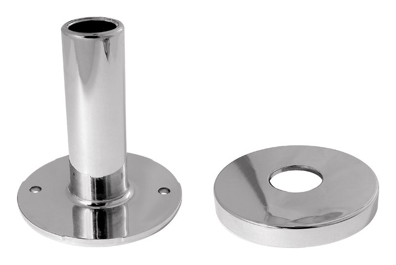 FLANGE/TUBE 1/2"CHRM PLT