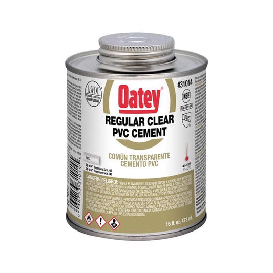 CEMENT PVC 16OZ CLR