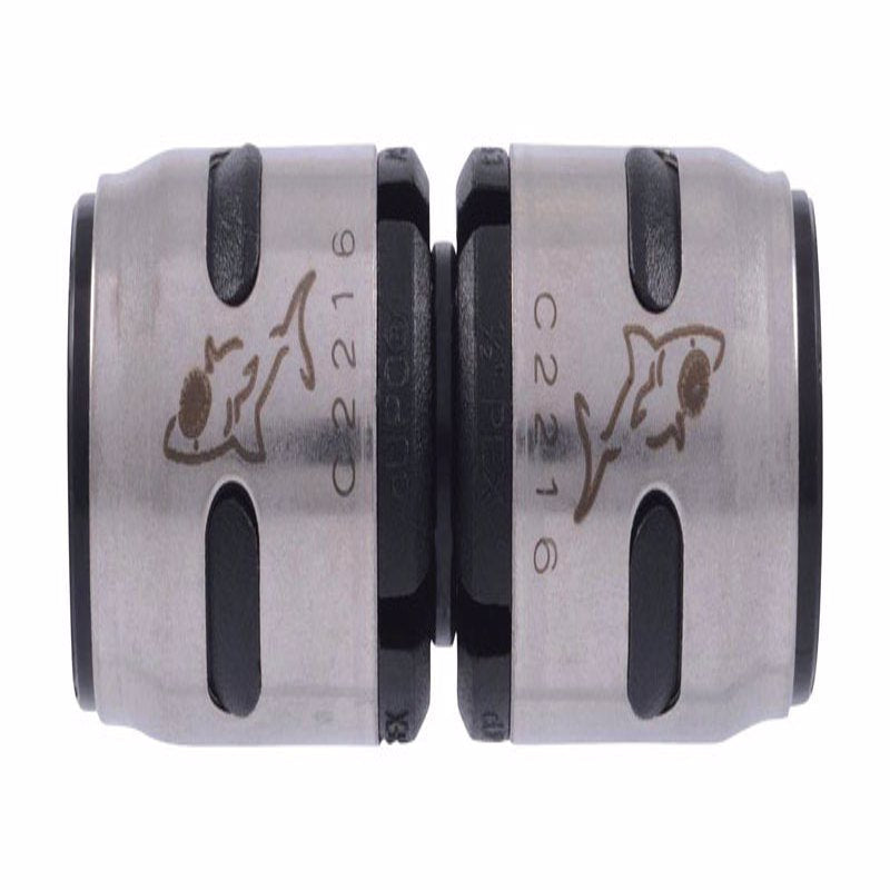 COUPLING 1/2X1/2 PLSTC