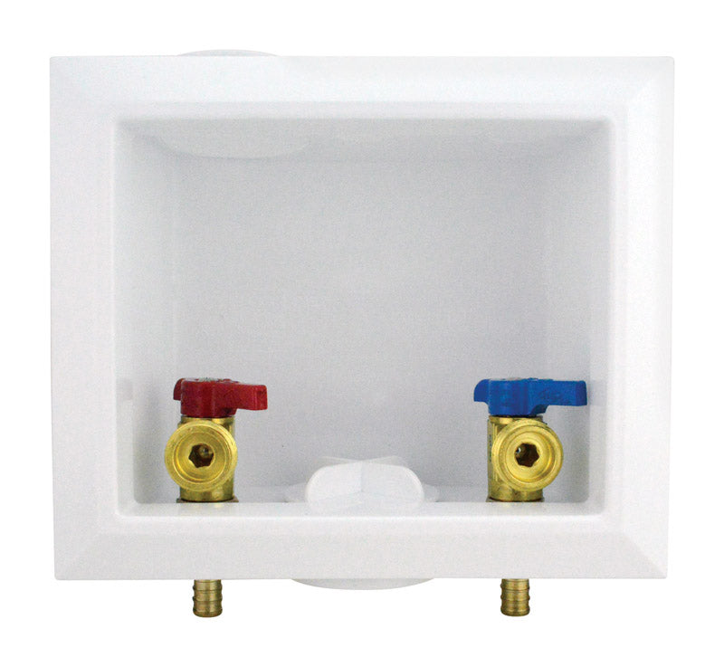 OUTLET BOX WASH MCHN 1/2