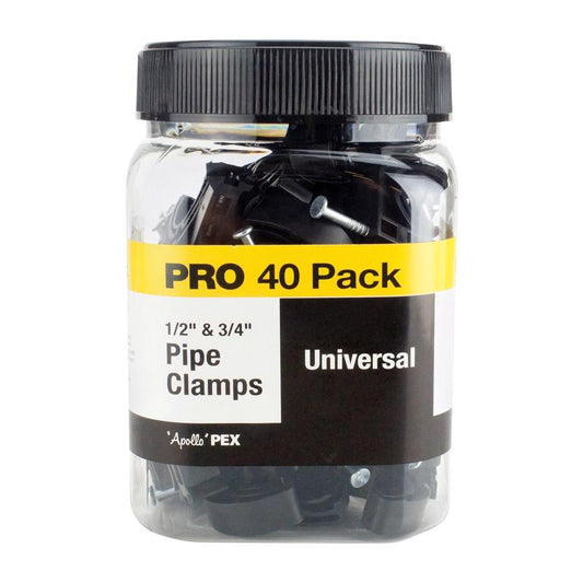 PIPE CLAMP 40PK