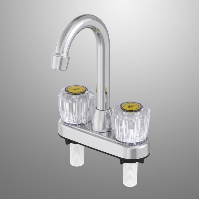 BAR FAUCET 2H CHRM