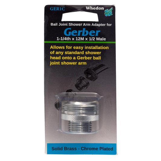 SHOWER ARM 1-1/4" CHRM
