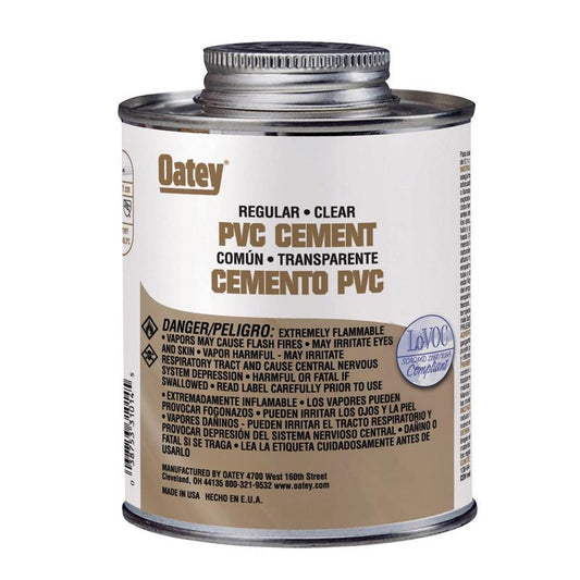 CEMENT PVC 32OZ CLR