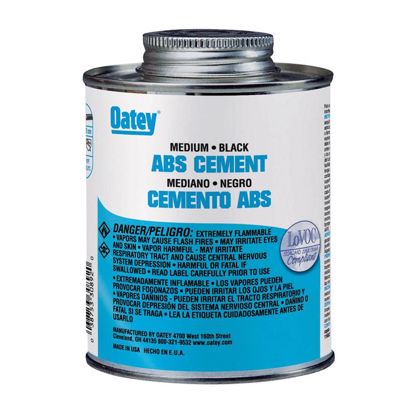CEMENT ABS 16OZ BLK