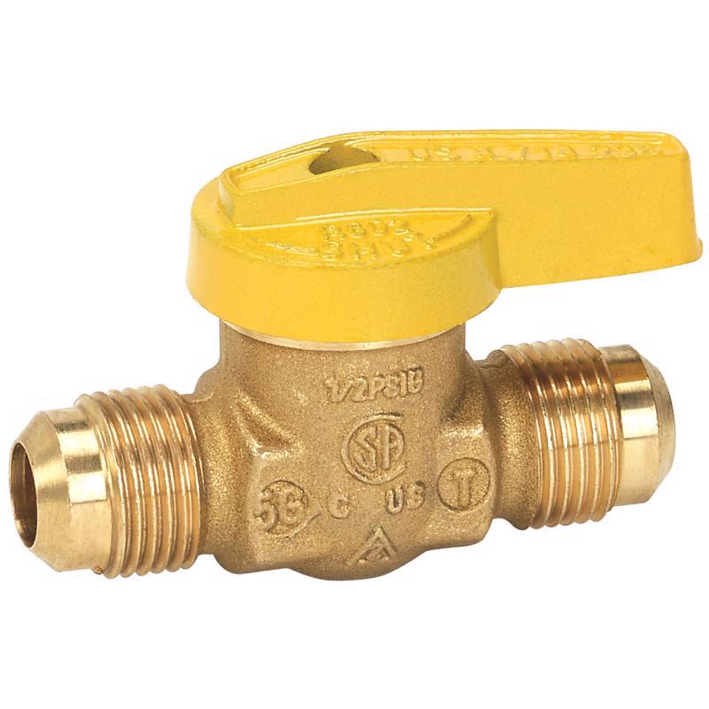BALL VLV 1/2" BRS FLARE