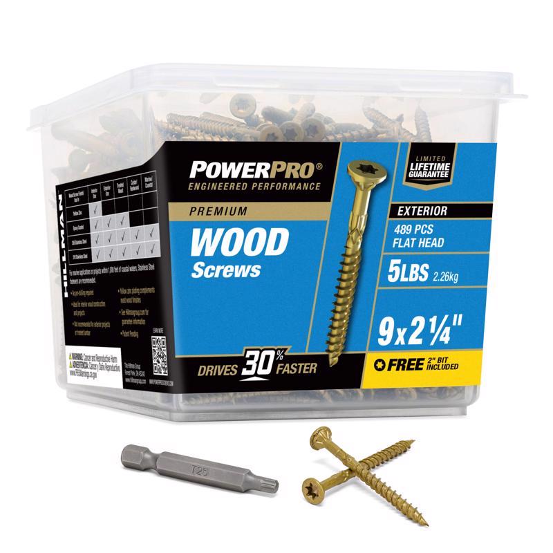 DECK SCREW PP #9X2-1/4"