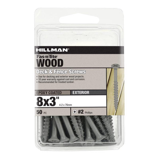 DECK SCREW #8X3"