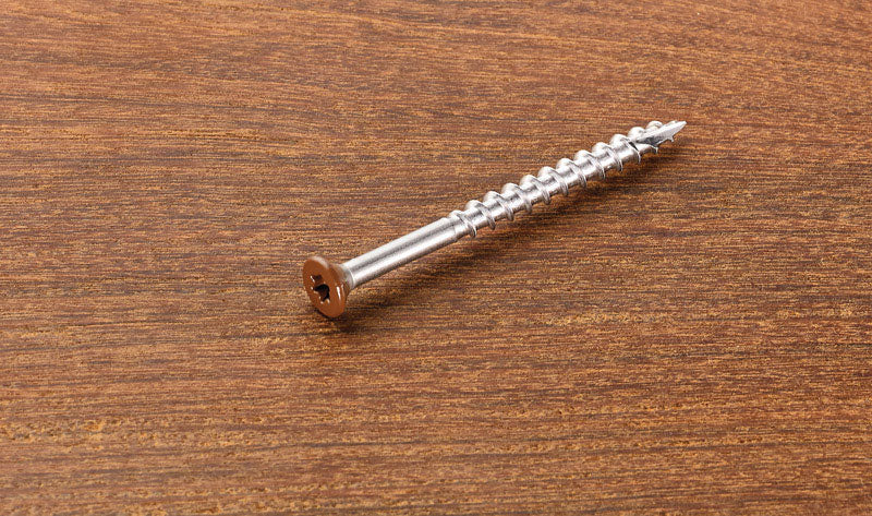 DECK SCRWS 10X2-1/2" BRN