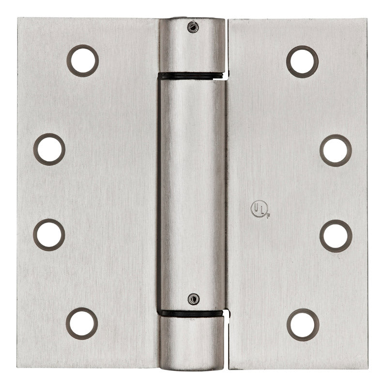 SPRING HINGE 4" STN NKL