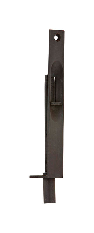 FLUSH BOLT BRASS 6" L