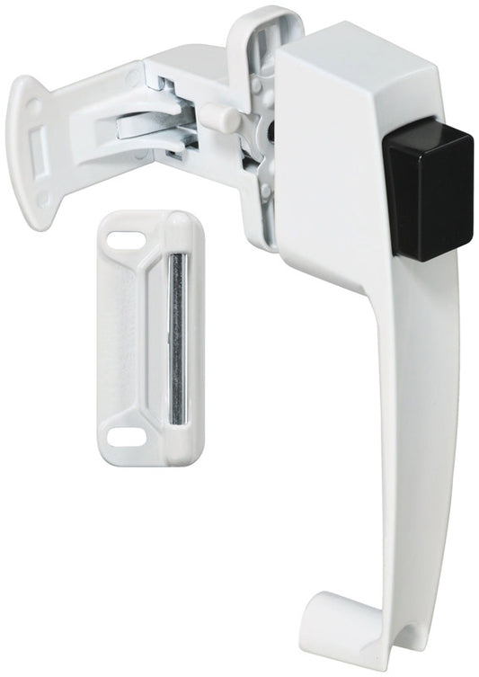 PUSH BUTTON KEYED LATCH