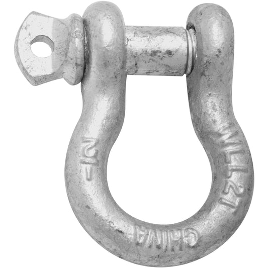 ANCHR SHCKL STL SLV 1/2"