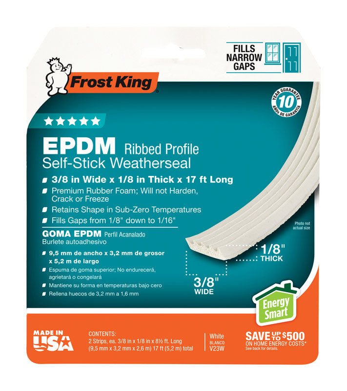 EPDM 17'X1/8" WETHR TAPE