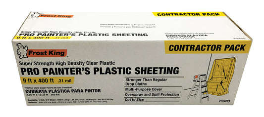 SHEET ROLL CLEAR 400'X9'