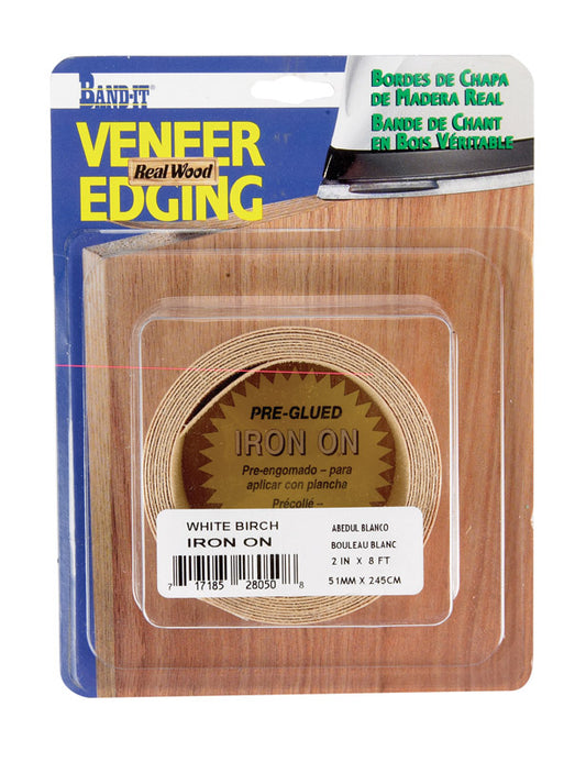 VENEER W BIRCH 2"X8'