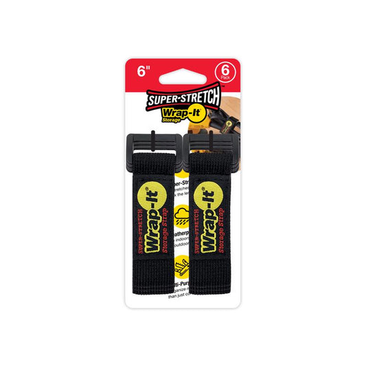 STRAP STRETCH 6"L 6PK