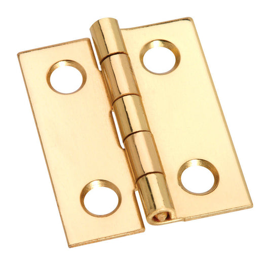 HINGE CABNT BRS 1" 4PK