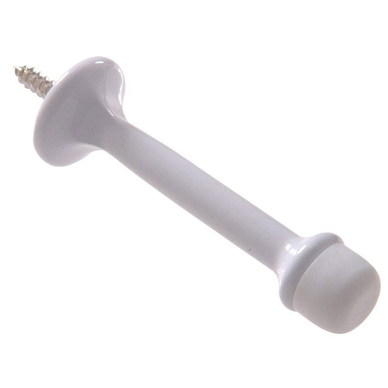 SOLID DOOR STOP 3" WHIT