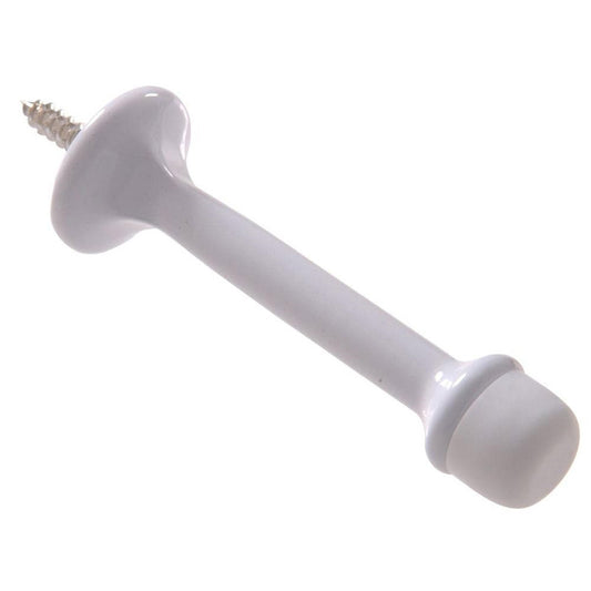SOLID DOOR STOP 3" WHIT
