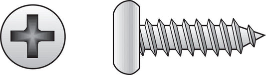 SCRW SM PAN SS 6X5/8B100