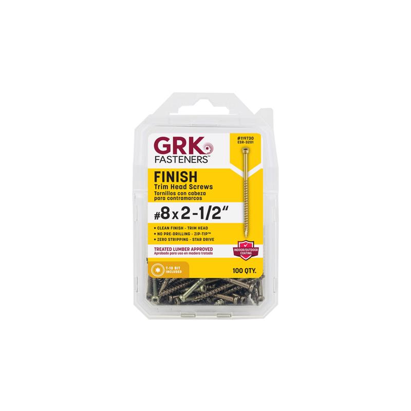 TRIM SCREWS #8X2" 100PK