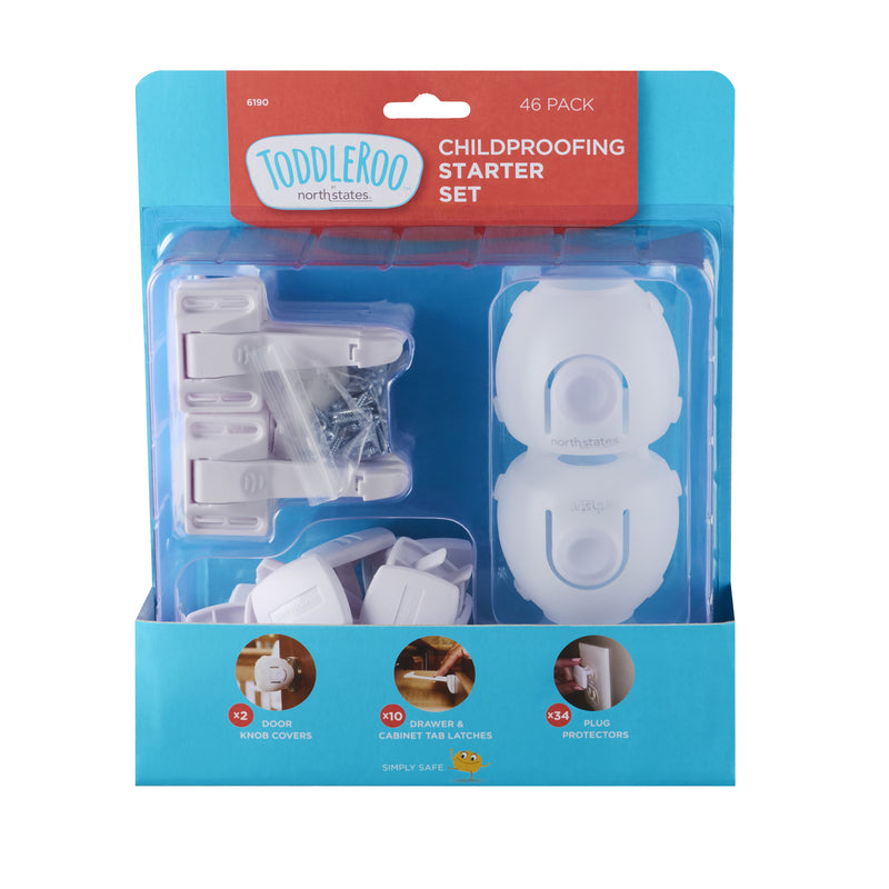 CHILDPROFING KT WHT 46PC