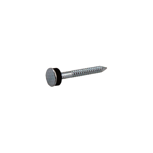 Grip-Rite 2-1/2 in. Roofing Electro-Galvanized Steel Nail Flat Head 50 lb