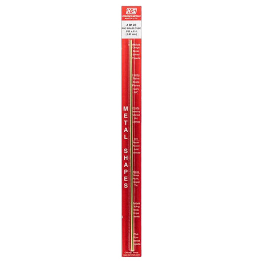 TUBE ROUND BRASS 12X5/32"