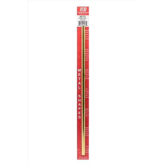 TUBE ROUND BRASS 12X5/16"