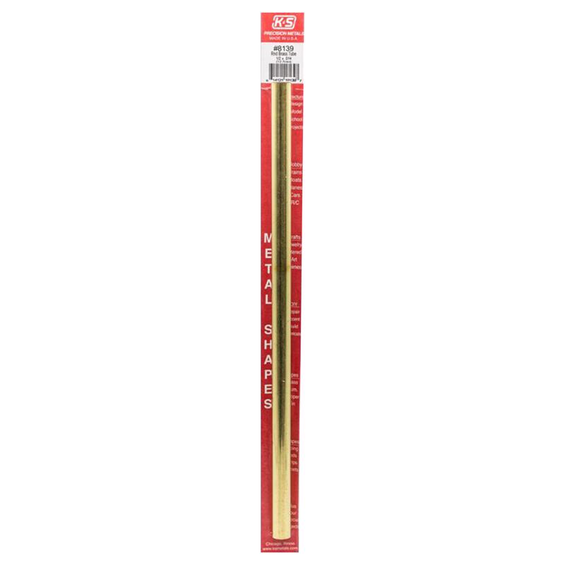 TUBE ROUND BRASS 12X1/2"