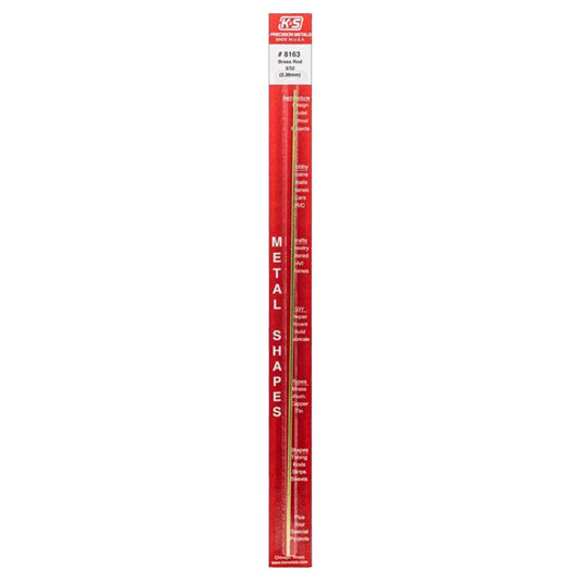 ROD SOLID BRASS 12X3/32"
