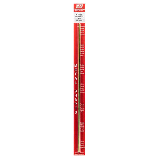 ROD SOLID BRASS 12X3/16"