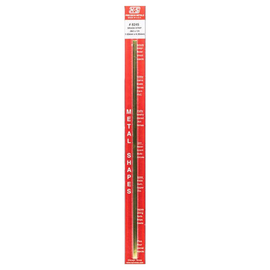 BRASS STRIP 12X.064X1/4"