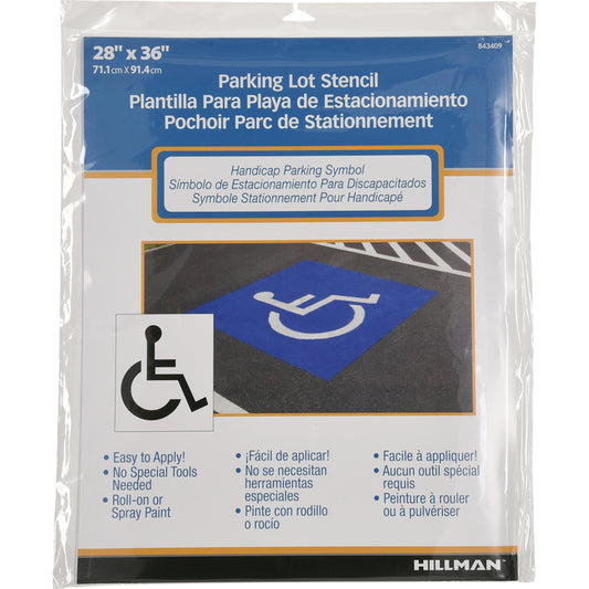 PARKING STNCL HANDCP 30"