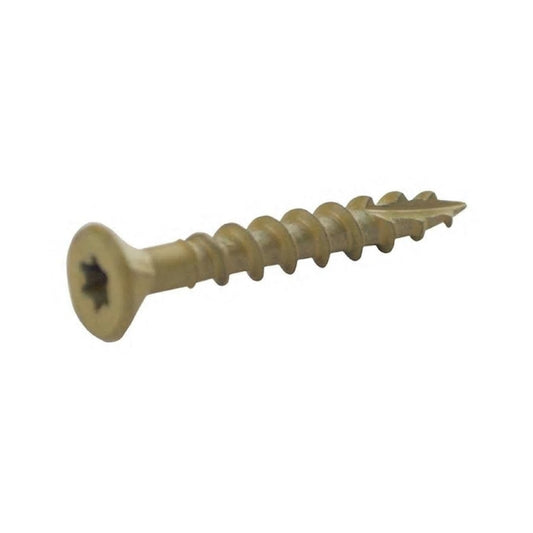 SCREW STAR TAN 8X2" 1#