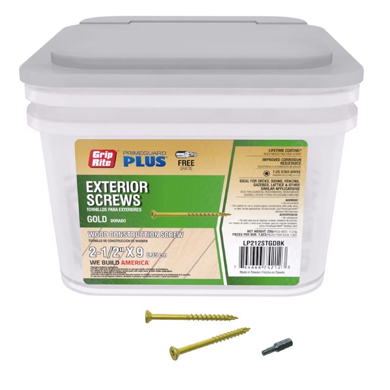 DCK SCRW STR 2-1/2" 25LB