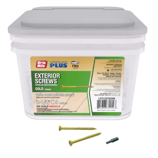 DCK SCRW STR 2-1/2" 25LB
