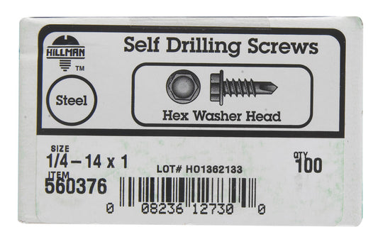 HWH DRL SCR 1/4-14X1